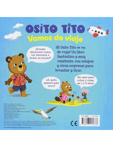 Osito Tito. Vamos de viaje