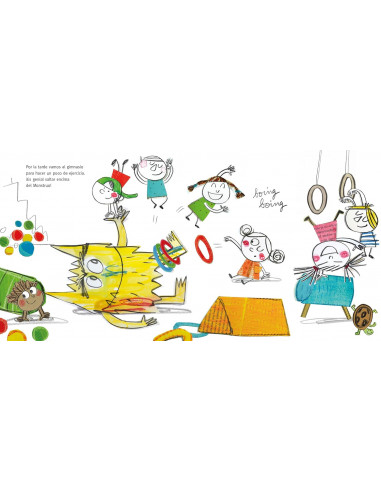 El monstruo de colores va al cole