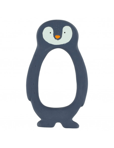 Juguete de caucho para agarrar pingüino