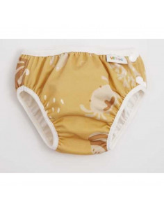 Bañador pañal whale mostaza