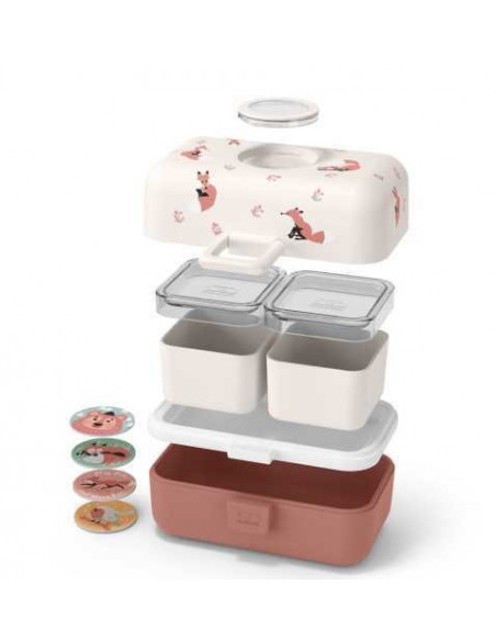 Caja almuerzo tresor fox