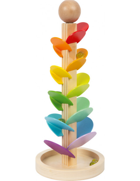 Pista de canicas sonora Arcoíris