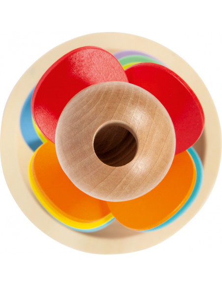 Pista de canicas sonora Arcoíris