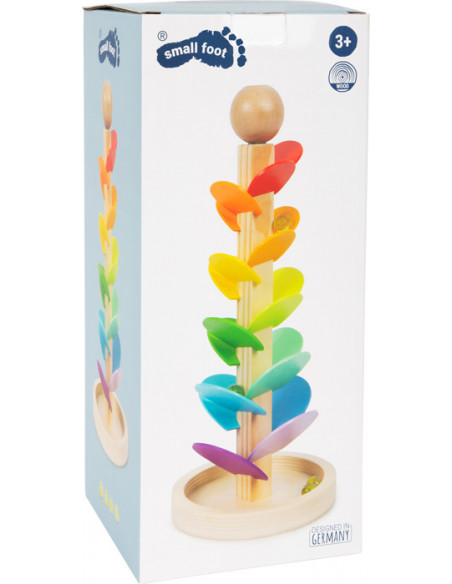 Pista de canicas sonora Arcoíris