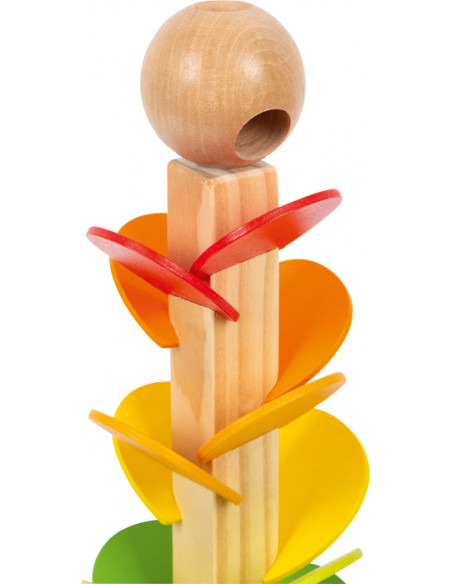 Pista de canicas sonora Arcoíris