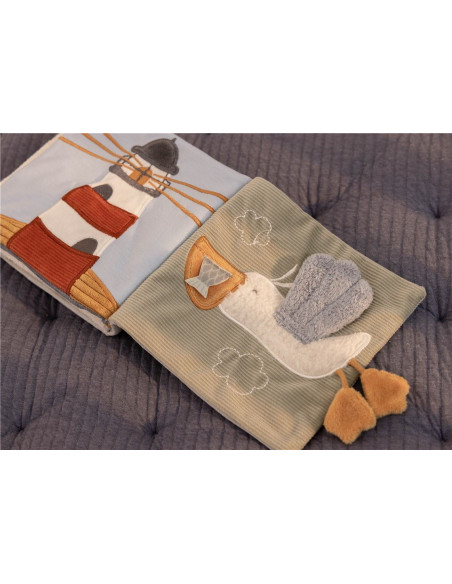 Libro blando de actividades con anilla sailors bay