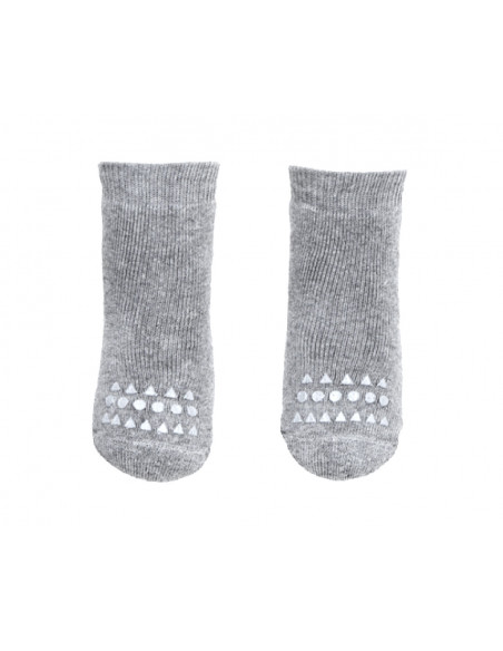 Calcetines suela antideslizante gris claro