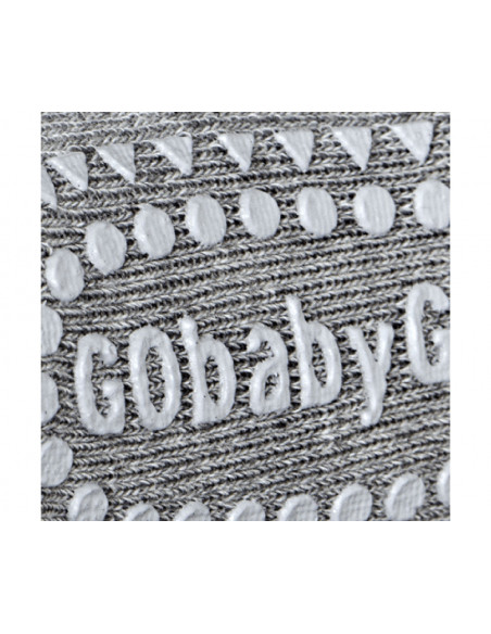 Calcetines suela antideslizante gris claro