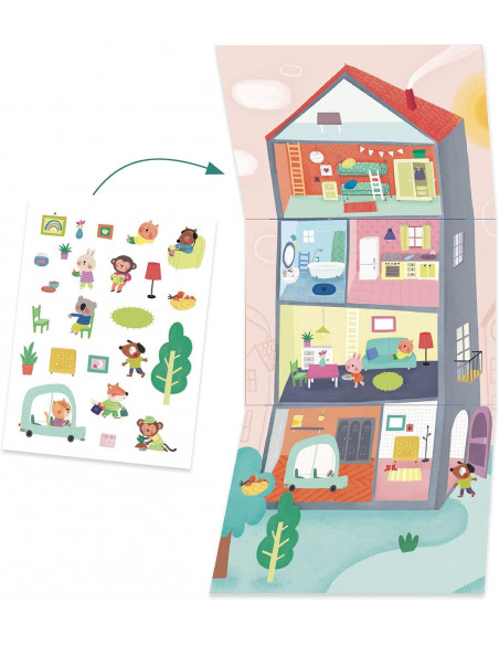 Cofre multiactividad los animales y su casa