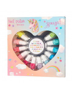 Estuche regalo esmalte de uñas + stickers