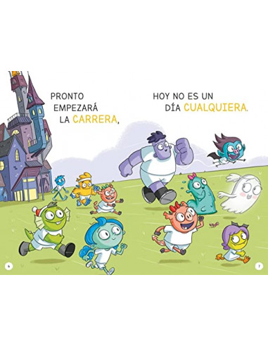 Aprender a leer en la Escuela de Monstruos 4 - Grandes pinrreles. En letra Mayúscula para aprender a leer