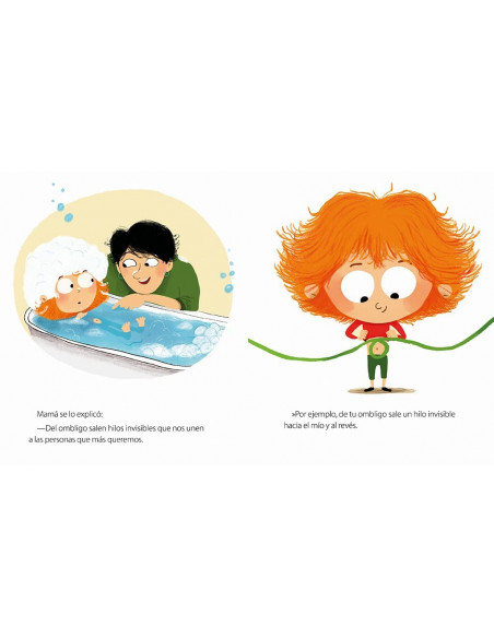 El hilo invisible, para pequeñas manitas