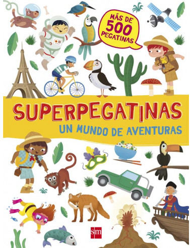 Superpegatinas un mundo de aventuras