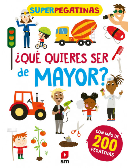 Superpegatinas ¿qué quieres ser de mayor?