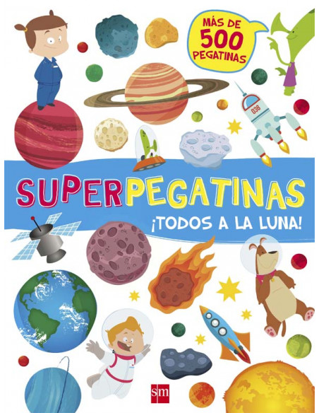 Superpegatinas ¡todos a la luna!