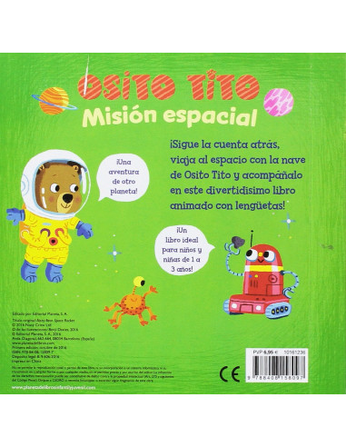 Osito Tito, misión espacial
