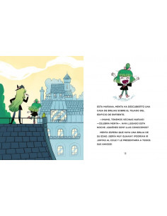 Menta y Burbuja 2 - Una vecina muy mágica En letra MAYÚSCULA. El primer libro para aprender a leer solos 2