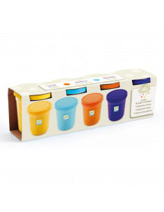 Pasta moldear 4 botes de pasta Naturaleza