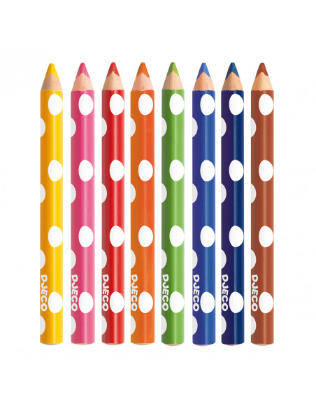 Colores para peques 8 lápices de colores