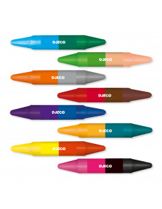Colores para peques 8 ceras dobles 2