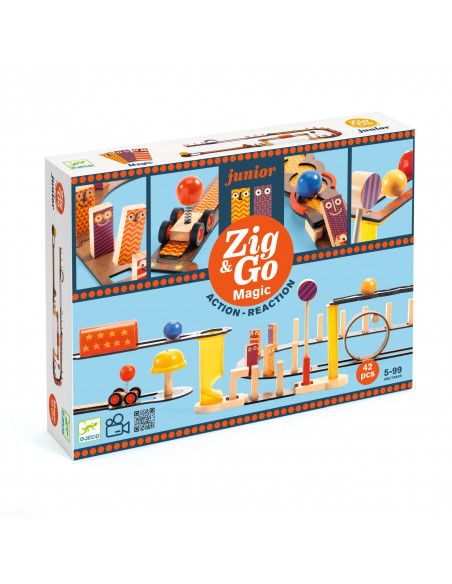 Construcción Zig & Go Junior - Magic - 42 pcs