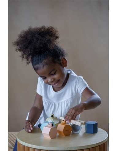 Abejas en la colmena orchard