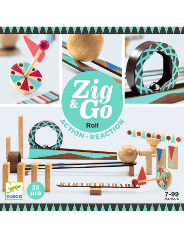 Construcción Zig & Go - 28 pcs