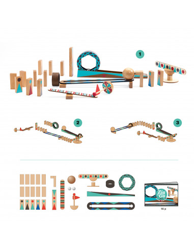 Construcción Zig & Go - 28 pcs