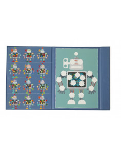 Colores y formas robot magnético 2