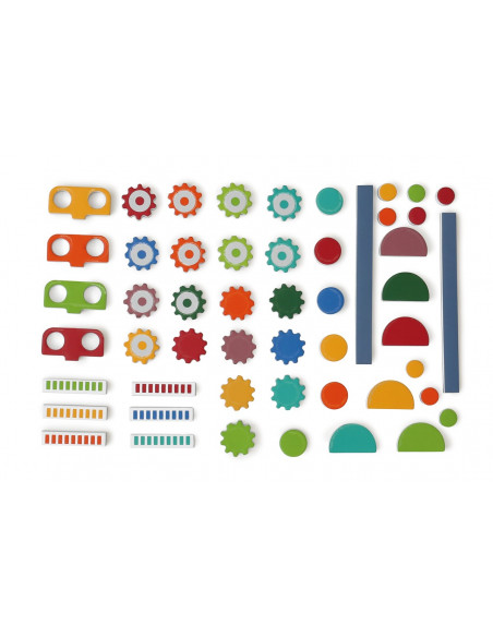 Colores y formas robot magnético