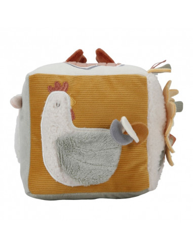 Cubo blandito de actividades mi pequeña granja