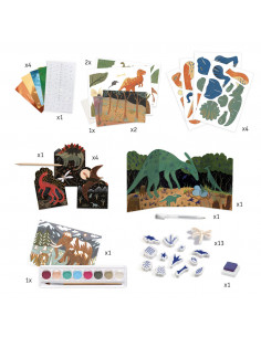Cofre multiactividades El mundo de los dinosaurios 2