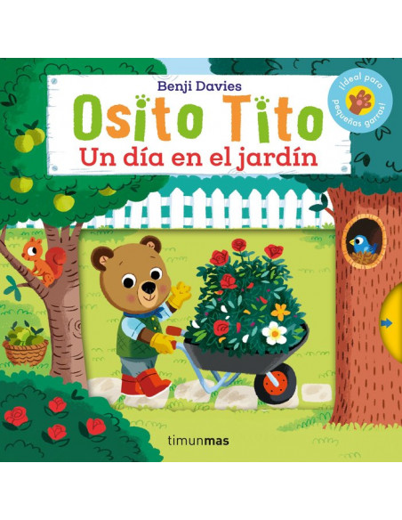 Osito Tito, un día en el jardín