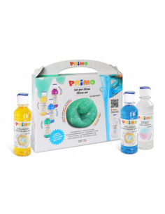 Set slime 4 pegamentos 240ml colores intensos + 1 activador 2