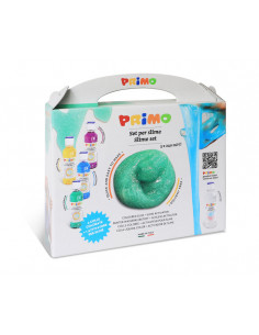 Set slime 4 pegamentos 240ml colores intensos + 1 activador