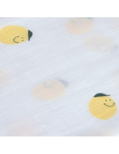 Pack 3 muselinas Happy fruits lemon