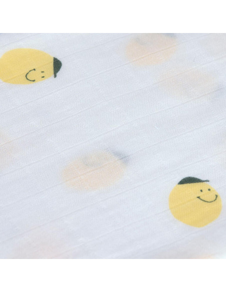 Pack 3 muselinas Happy fruits lemon