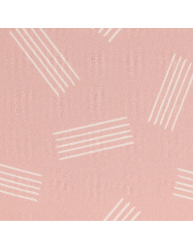 Porta documento Stripe rose