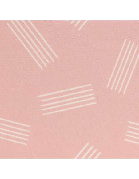 Porta documentos Stripe rose
