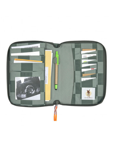 Porta documentos Deep green-olive