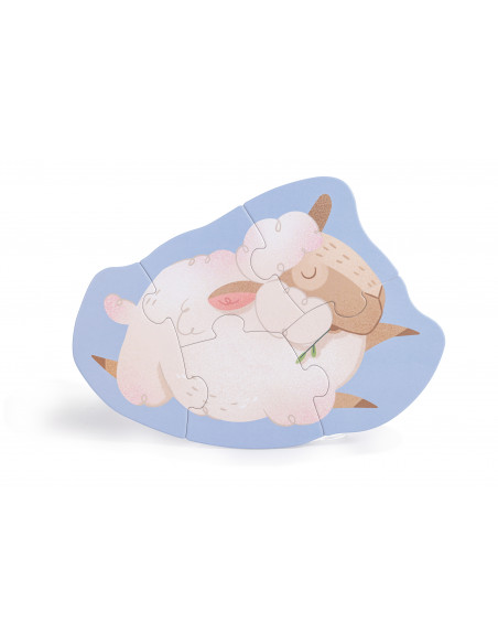 Rompecabezas de amigos de la granja