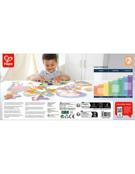 Rompecabezas de amigos de la granja