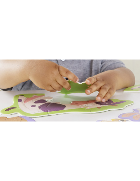 Rompecabezas de amigos de la granja