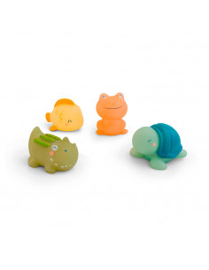 Set de 4 juguetes termosensibles Tropicool