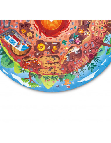 Puzle mundo subterráneo