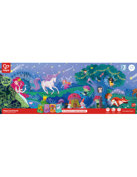 Puzle bosque mágico (1,5m)