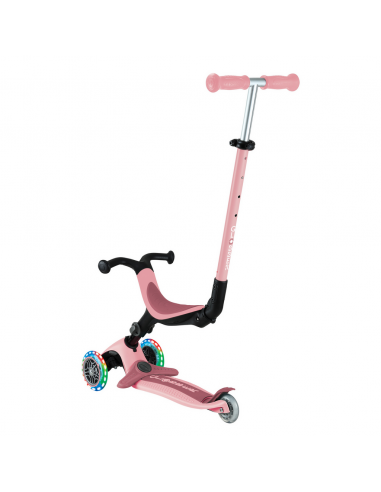 Patinete Go Up Active luces rosa pastel