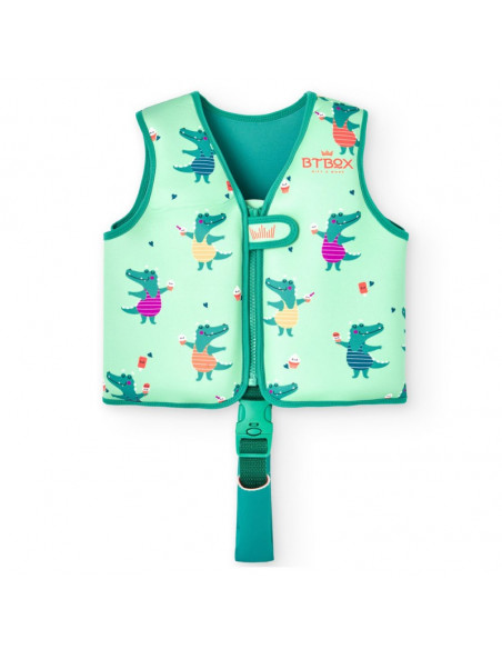 Chaleco flotador aprendizaje Btbox Cocodrilos S-11-19 KG