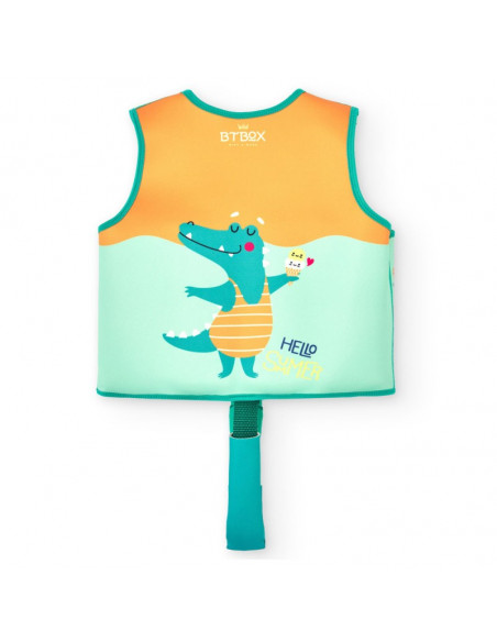 Chaleco flotador aprendizaje Btbox Cocodrilos S-11-19 KG