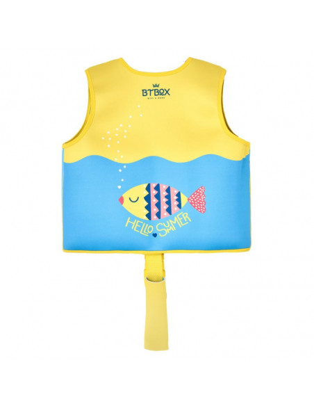 Chaleco flotador aprendizaje Btbox Peces S-11-19 KG